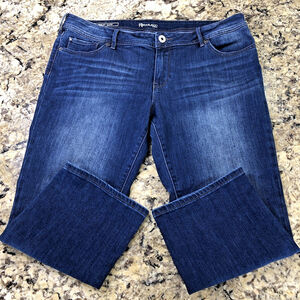 Size 32 (35) Revolution By Ricki’s Ashley Capri Womens Denim * Read Below CN